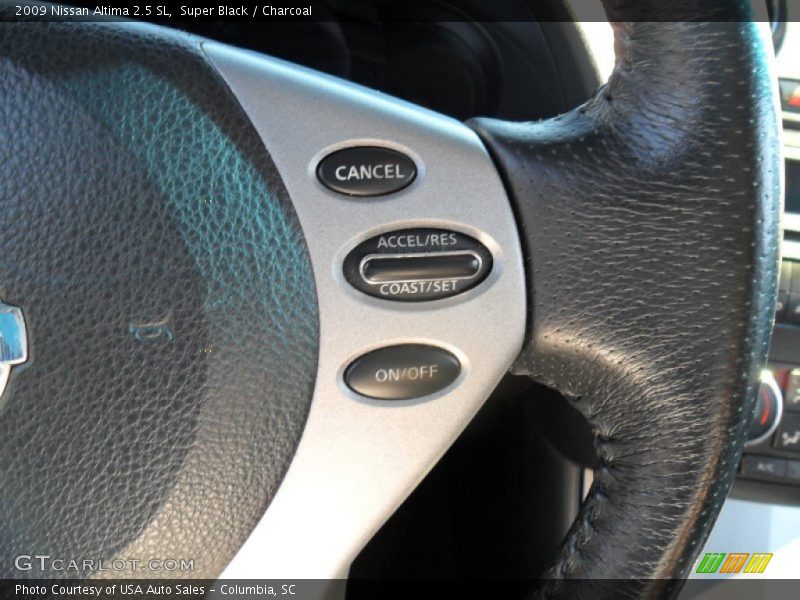 Super Black / Charcoal 2009 Nissan Altima 2.5 SL