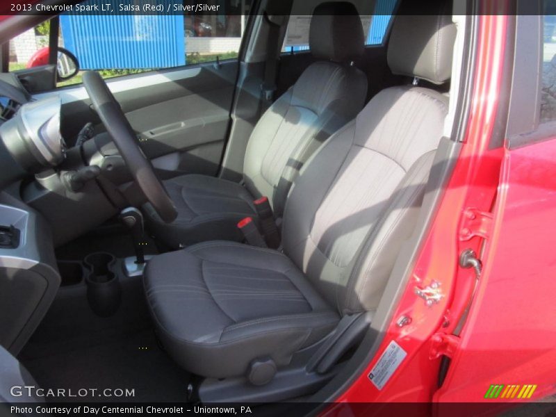 Front Seat of 2013 Spark LT