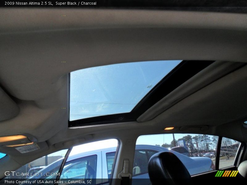 Super Black / Charcoal 2009 Nissan Altima 2.5 SL