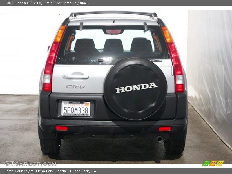 Satin Silver Metallic / Black 2002 Honda CR-V LX