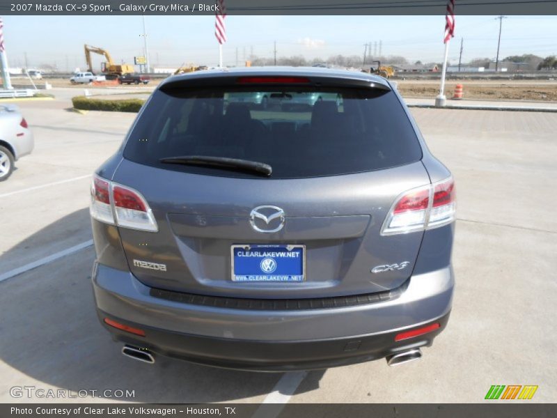 Galaxy Gray Mica / Black 2007 Mazda CX-9 Sport