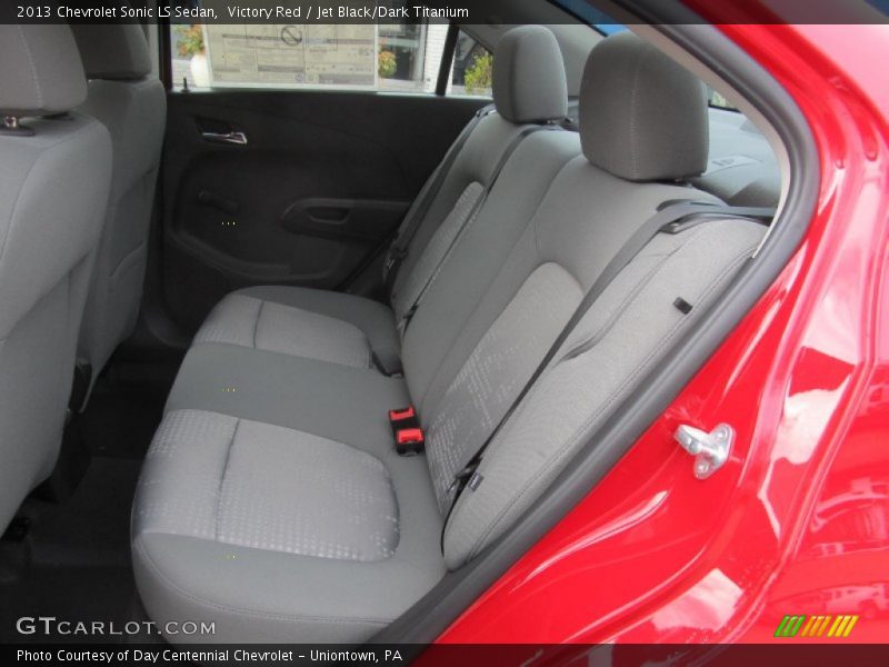 Rear Seat of 2013 Sonic LS Sedan