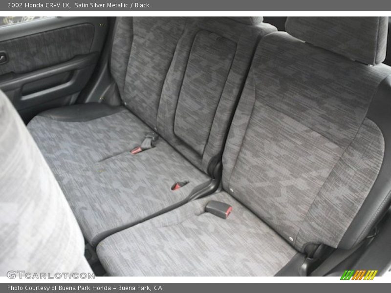 Satin Silver Metallic / Black 2002 Honda CR-V LX