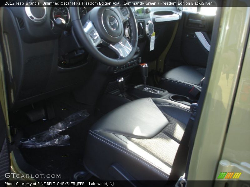 Commando Green / Freedom Edition Black/Silver 2013 Jeep Wrangler Unlimited Oscar Mike Freedom Edition 4x4