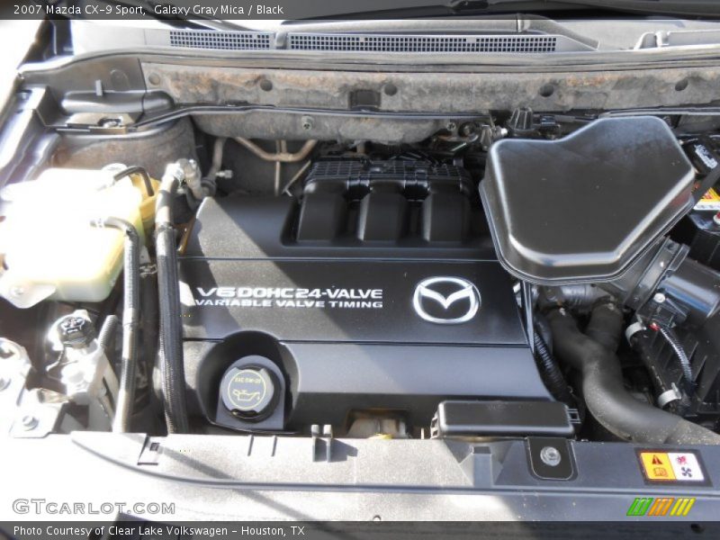 Galaxy Gray Mica / Black 2007 Mazda CX-9 Sport