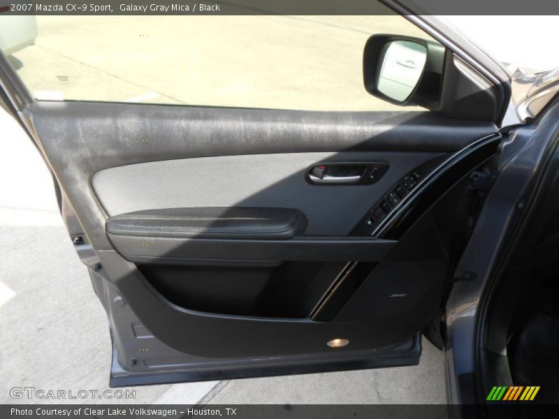 Galaxy Gray Mica / Black 2007 Mazda CX-9 Sport