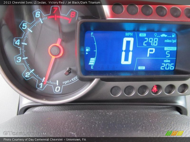  2013 Sonic LS Sedan LS Sedan Gauges