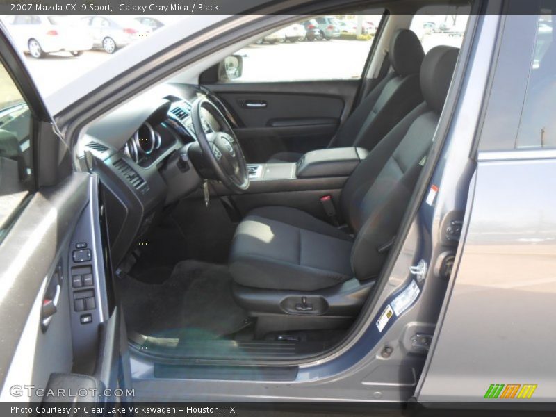 Galaxy Gray Mica / Black 2007 Mazda CX-9 Sport