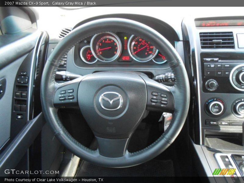 Galaxy Gray Mica / Black 2007 Mazda CX-9 Sport