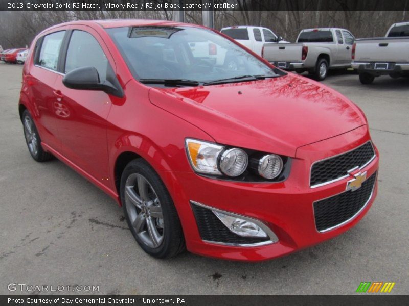 Front 3/4 View of 2013 Sonic RS Hatch