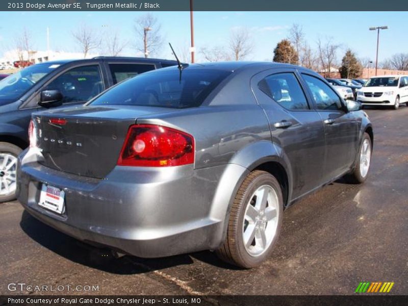 Tungsten Metallic / Black 2013 Dodge Avenger SE