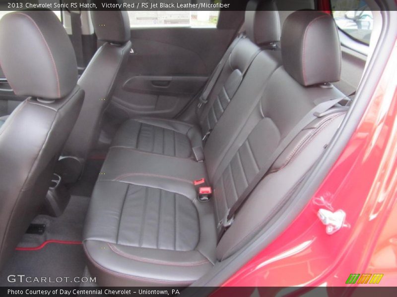 Rear Seat of 2013 Sonic RS Hatch