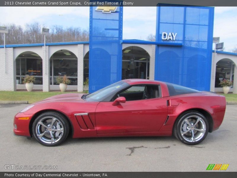 Crystal Red Tintcoat / Ebony 2013 Chevrolet Corvette Grand Sport Coupe
