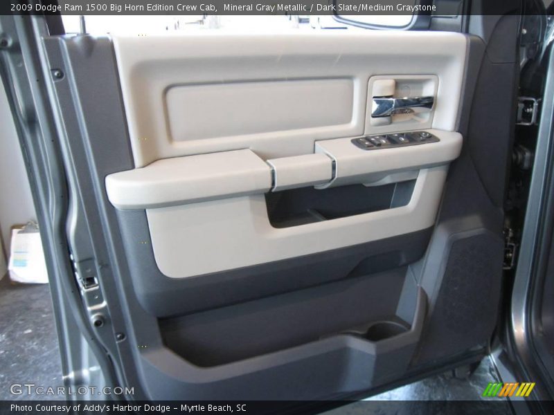 Mineral Gray Metallic / Dark Slate/Medium Graystone 2009 Dodge Ram 1500 Big Horn Edition Crew Cab