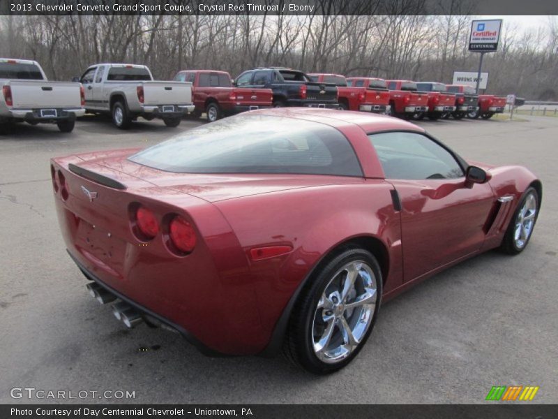 Crystal Red Tintcoat / Ebony 2013 Chevrolet Corvette Grand Sport Coupe