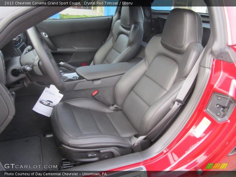  2013 Corvette Grand Sport Coupe Ebony Interior