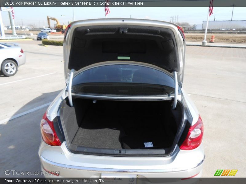 Reflex Silver Metallic / Cornsilk Beige Two Tone 2010 Volkswagen CC Luxury