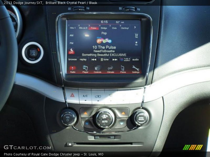 Brilliant Black Crystal Pearl / Black 2013 Dodge Journey SXT