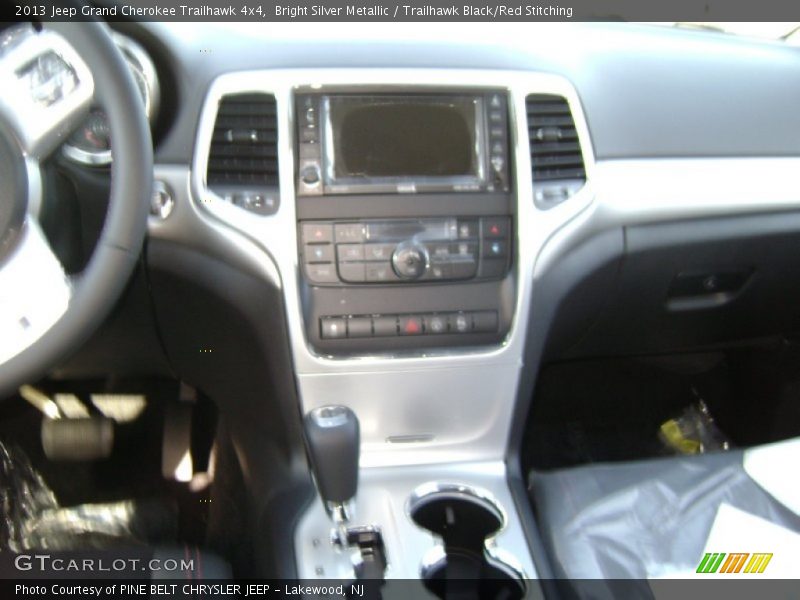 Bright Silver Metallic / Trailhawk Black/Red Stitching 2013 Jeep Grand Cherokee Trailhawk 4x4