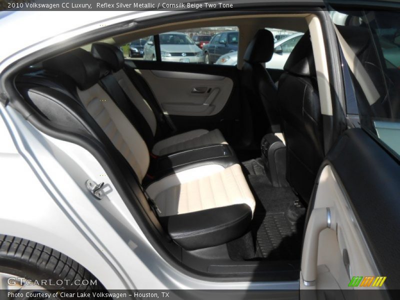 Reflex Silver Metallic / Cornsilk Beige Two Tone 2010 Volkswagen CC Luxury