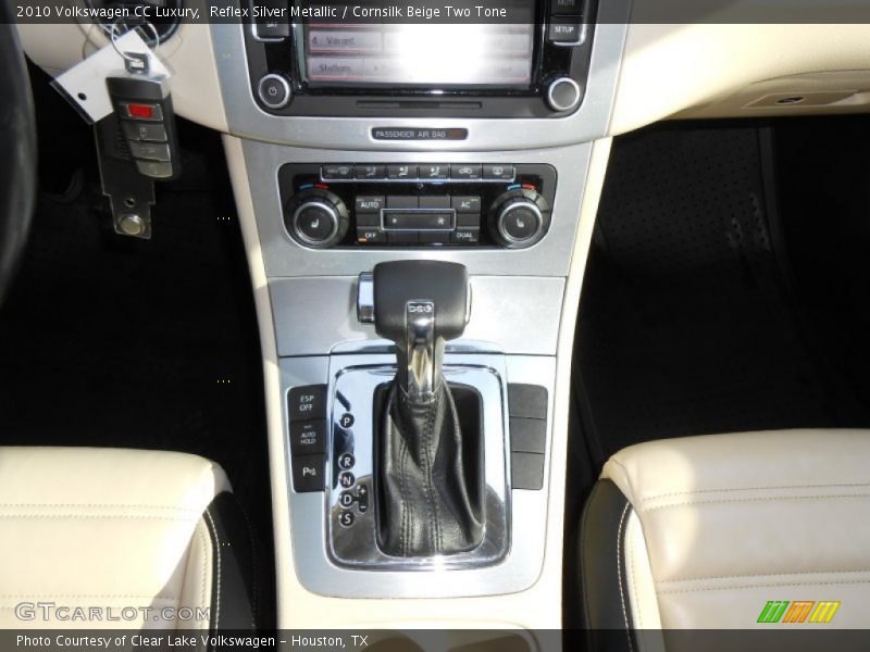 Reflex Silver Metallic / Cornsilk Beige Two Tone 2010 Volkswagen CC Luxury