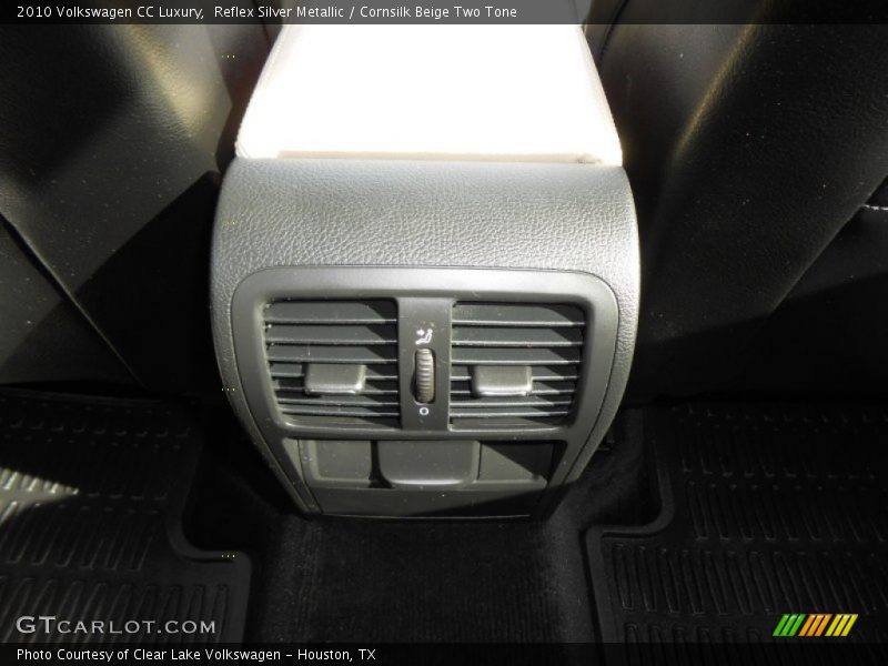 Reflex Silver Metallic / Cornsilk Beige Two Tone 2010 Volkswagen CC Luxury