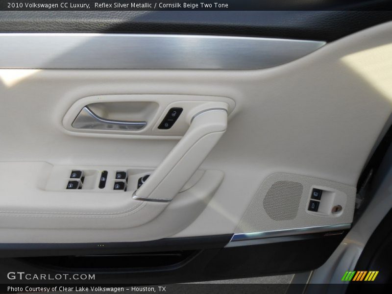 Reflex Silver Metallic / Cornsilk Beige Two Tone 2010 Volkswagen CC Luxury