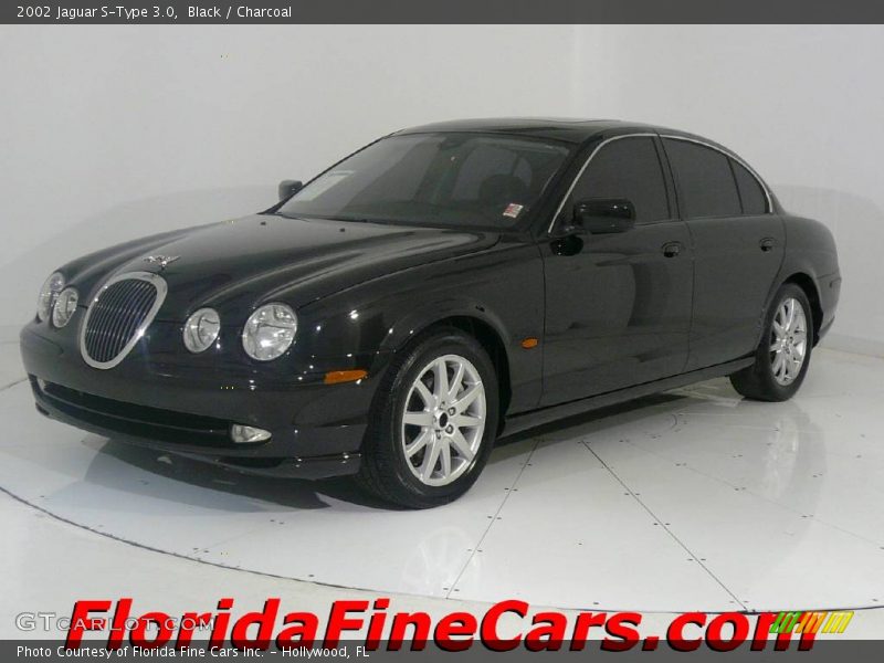 Black / Charcoal 2002 Jaguar S-Type 3.0