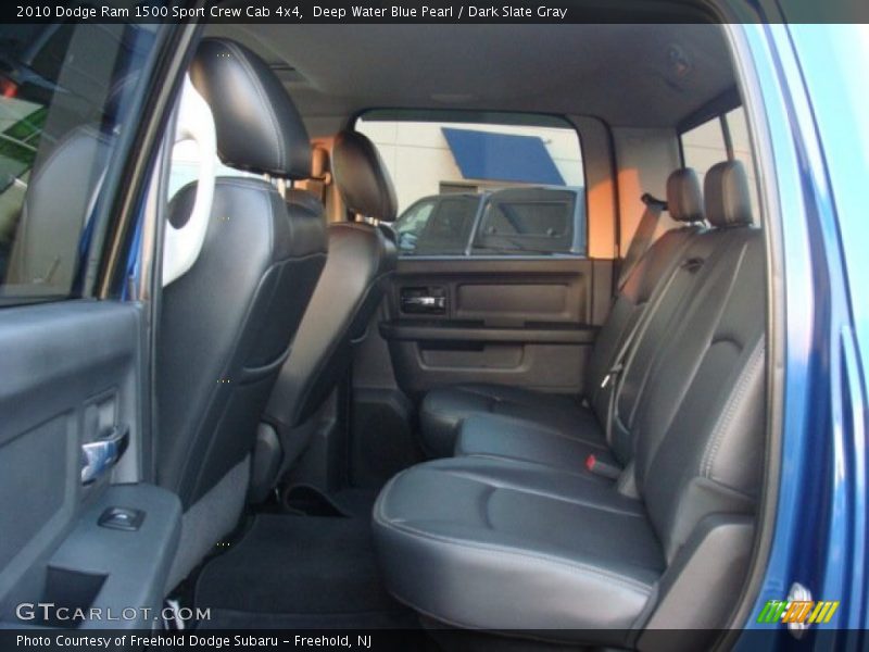 Deep Water Blue Pearl / Dark Slate Gray 2010 Dodge Ram 1500 Sport Crew Cab 4x4
