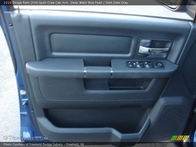 Deep Water Blue Pearl / Dark Slate Gray 2010 Dodge Ram 1500 Sport Crew Cab 4x4