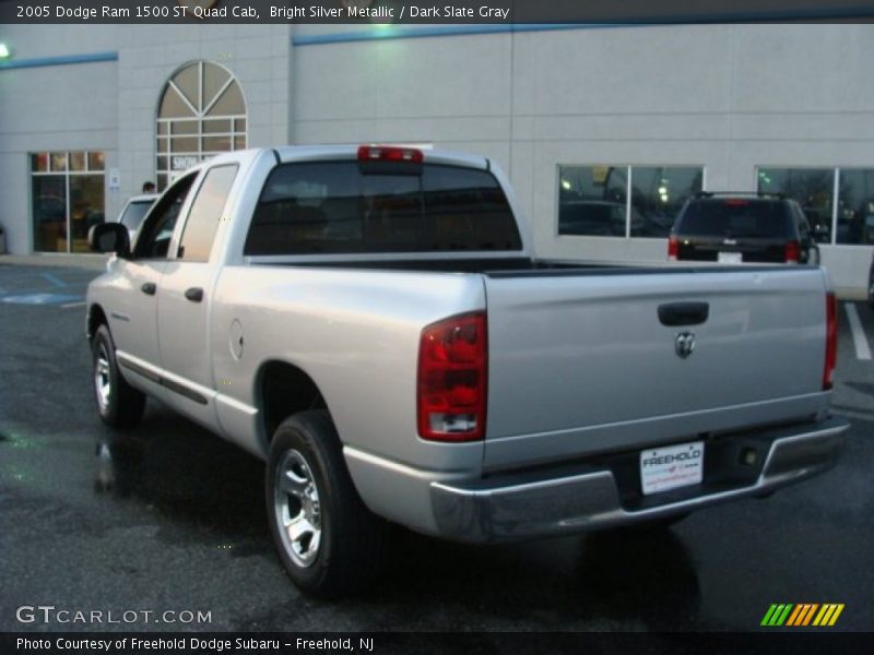 Bright Silver Metallic / Dark Slate Gray 2005 Dodge Ram 1500 ST Quad Cab