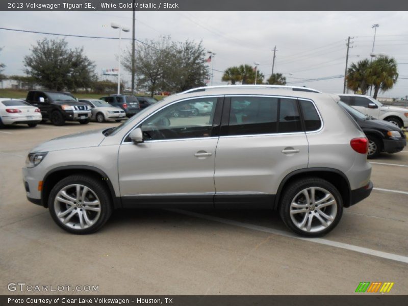  2013 Tiguan SEL White Gold Metallic