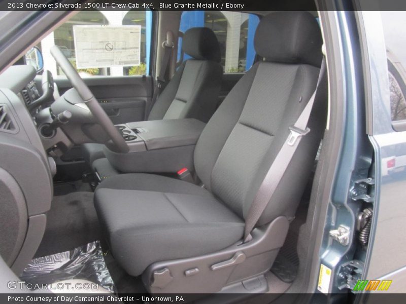 Blue Granite Metallic / Ebony 2013 Chevrolet Silverado 1500 LT Crew Cab 4x4