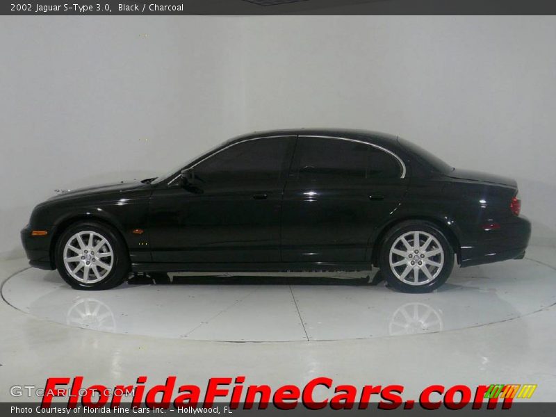 Black / Charcoal 2002 Jaguar S-Type 3.0