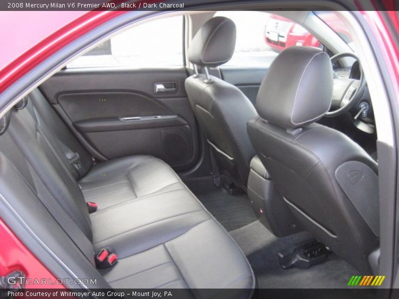 Black / Dark Charcoal 2008 Mercury Milan V6 Premier AWD