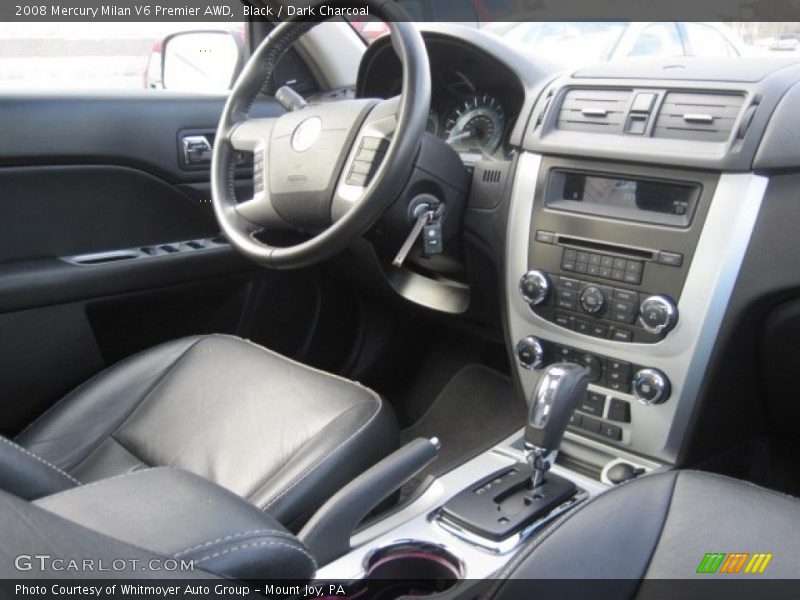 Black / Dark Charcoal 2008 Mercury Milan V6 Premier AWD