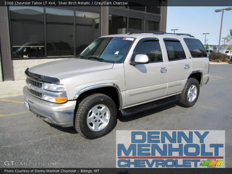 Silver Birch Metallic / Gray/Dark Charcoal 2006 Chevrolet Tahoe LT 4x4