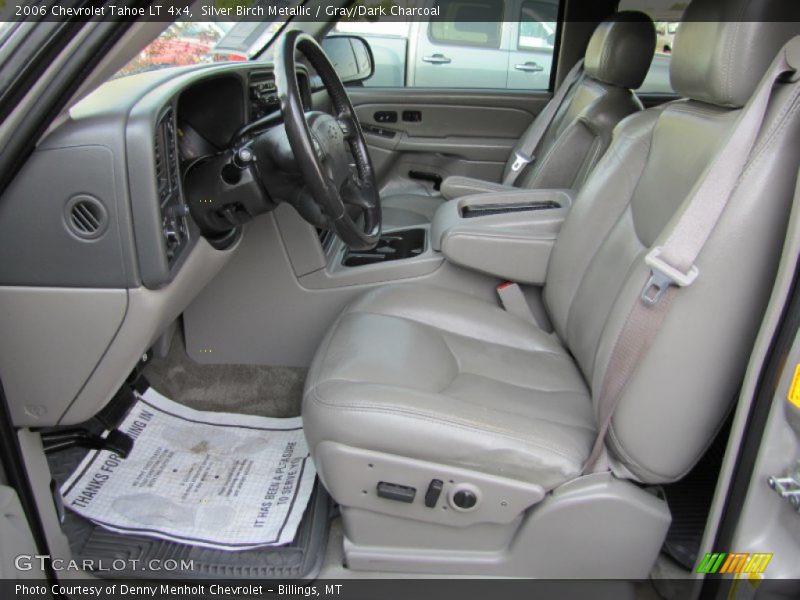 Silver Birch Metallic / Gray/Dark Charcoal 2006 Chevrolet Tahoe LT 4x4