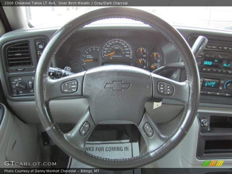 Silver Birch Metallic / Gray/Dark Charcoal 2006 Chevrolet Tahoe LT 4x4