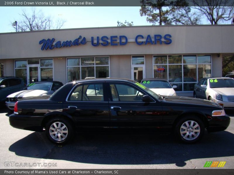 Black / Charcoal Black 2006 Ford Crown Victoria LX
