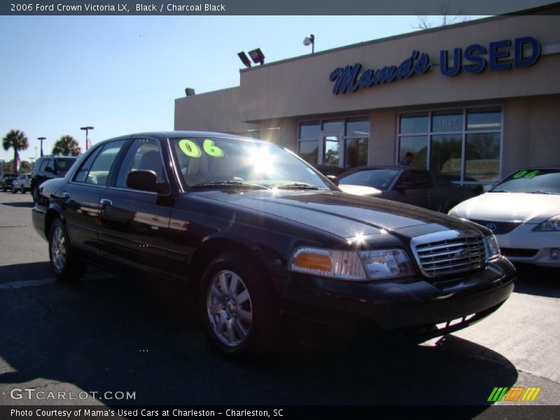 Black / Charcoal Black 2006 Ford Crown Victoria LX