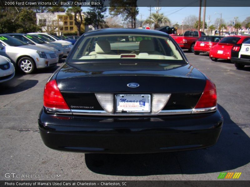 Black / Charcoal Black 2006 Ford Crown Victoria LX