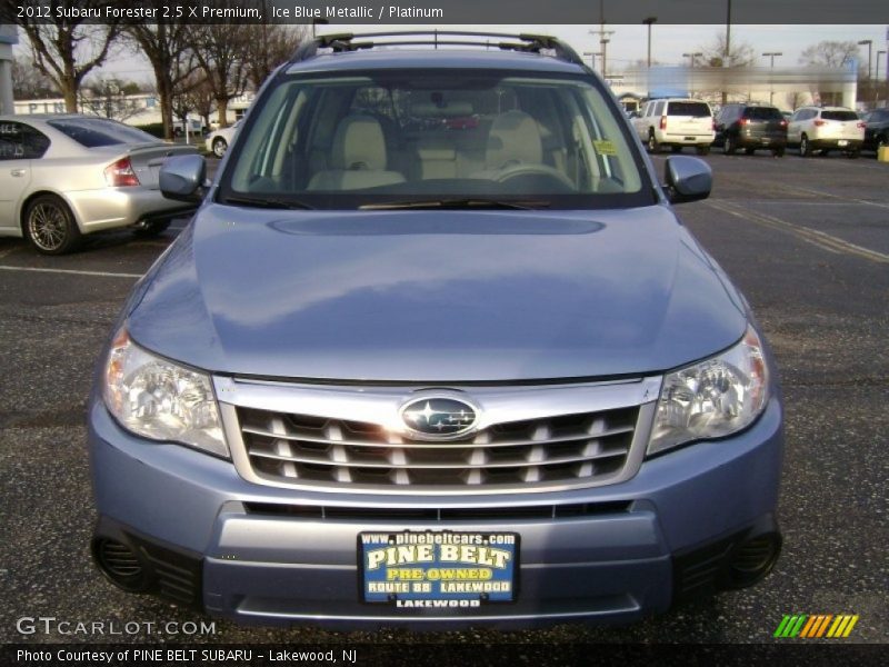 Ice Blue Metallic / Platinum 2012 Subaru Forester 2.5 X Premium