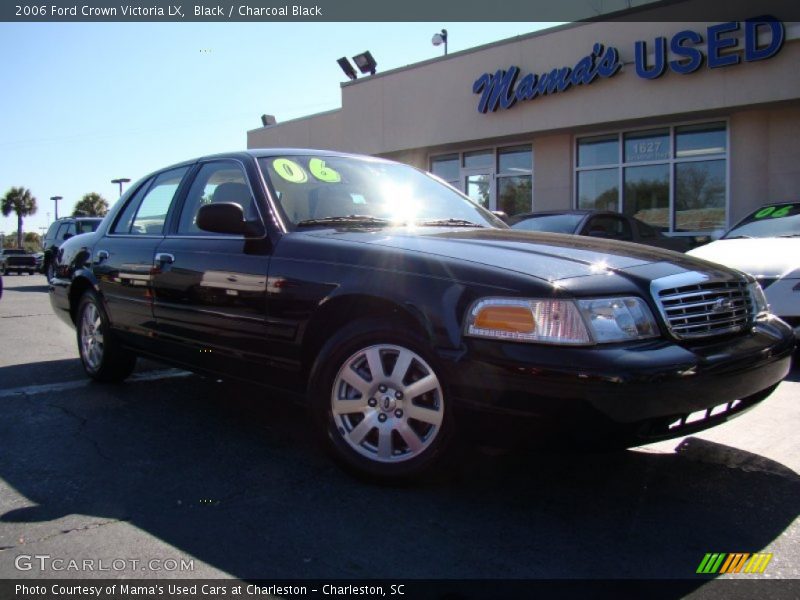 Black / Charcoal Black 2006 Ford Crown Victoria LX