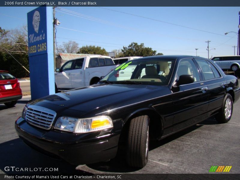 Black / Charcoal Black 2006 Ford Crown Victoria LX