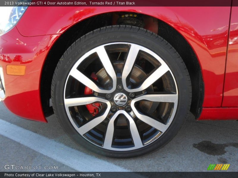  2013 GTI 4 Door Autobahn Edition Wheel