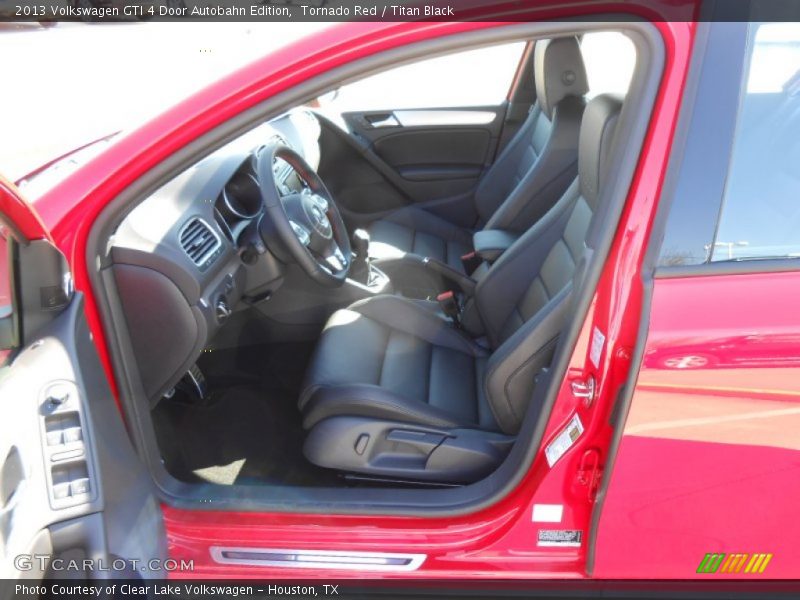 Tornado Red / Titan Black 2013 Volkswagen GTI 4 Door Autobahn Edition