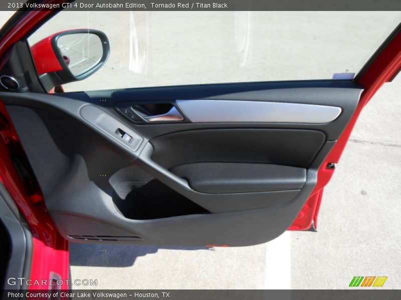 Tornado Red / Titan Black 2013 Volkswagen GTI 4 Door Autobahn Edition