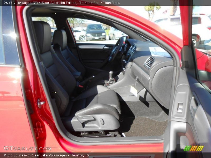 Tornado Red / Titan Black 2013 Volkswagen GTI 4 Door Autobahn Edition