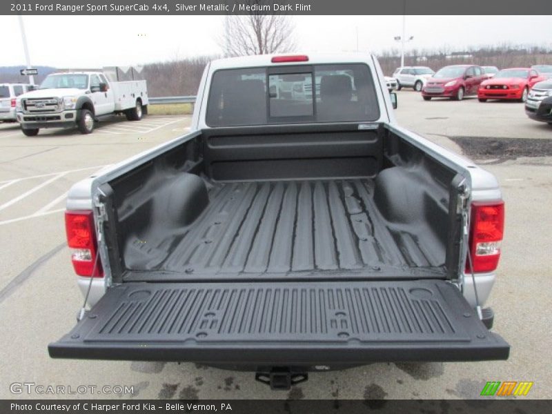 Silver Metallic / Medium Dark Flint 2011 Ford Ranger Sport SuperCab 4x4